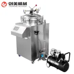 Economical Back Pressure Esterilizador Aquecimento a vapor Fácil de limpar - Esterilizador - foodmachtech